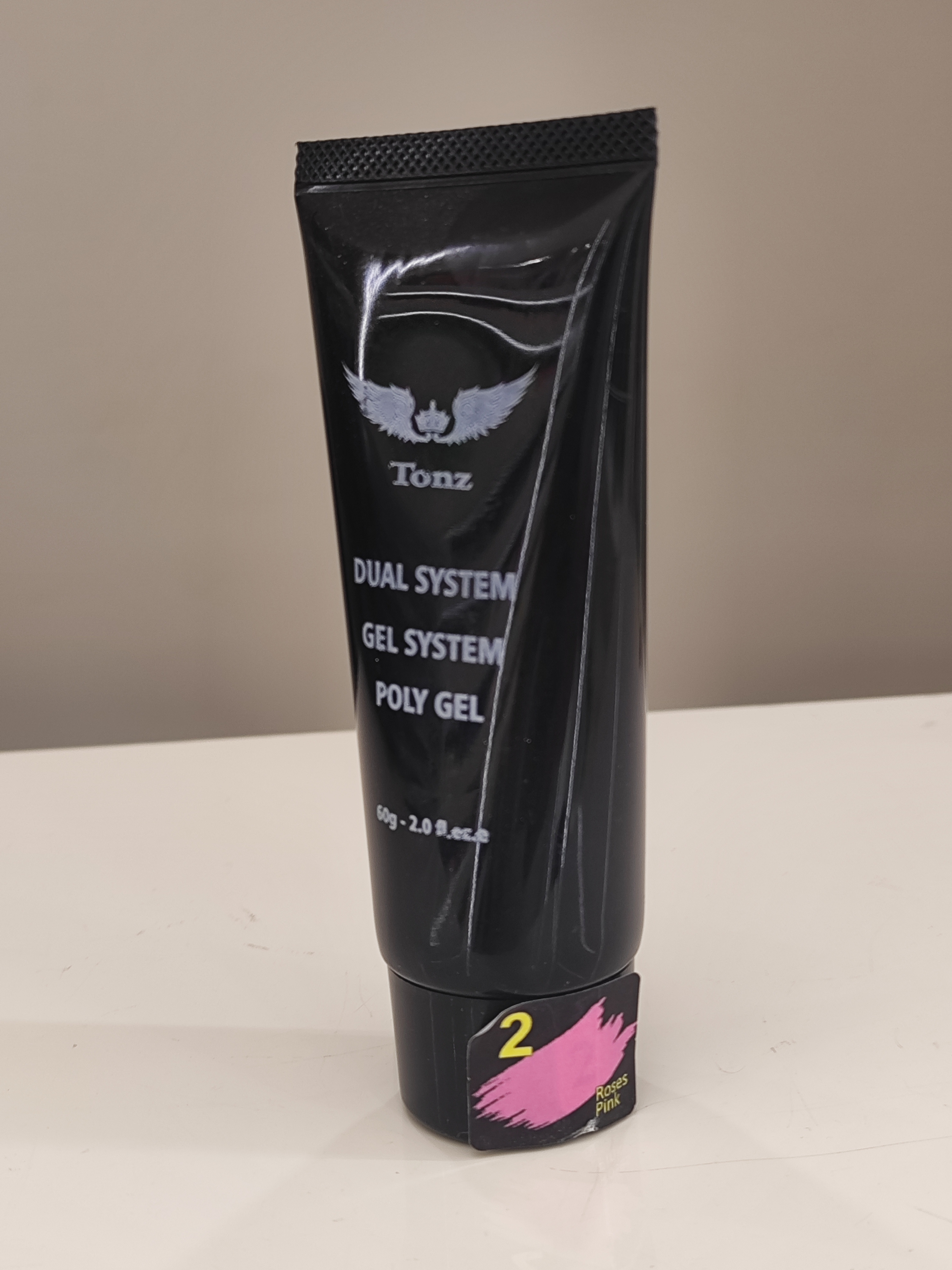 پلی ژل تونز 60گرمی رنگ Roses pink